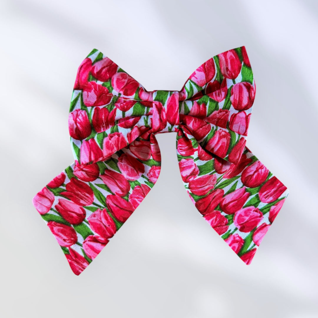 Terrific Tulip Sailor Bow