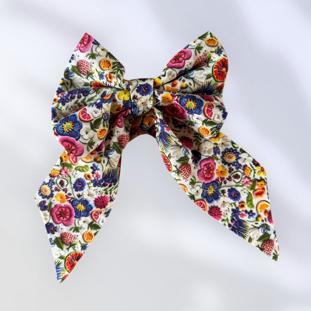 Flower Power Sailor Bow