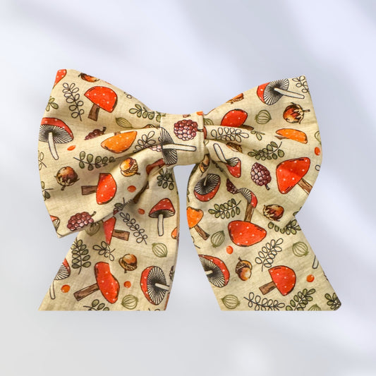 Mushroom Madness Sailor Bow