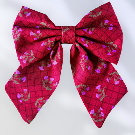 Flower of Scotland Sailor Bow