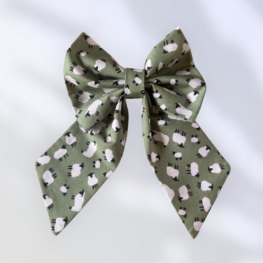 Wee Sheepies Sailor Bow