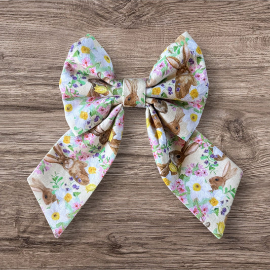 Beautiful Bunnies Sailor Bow